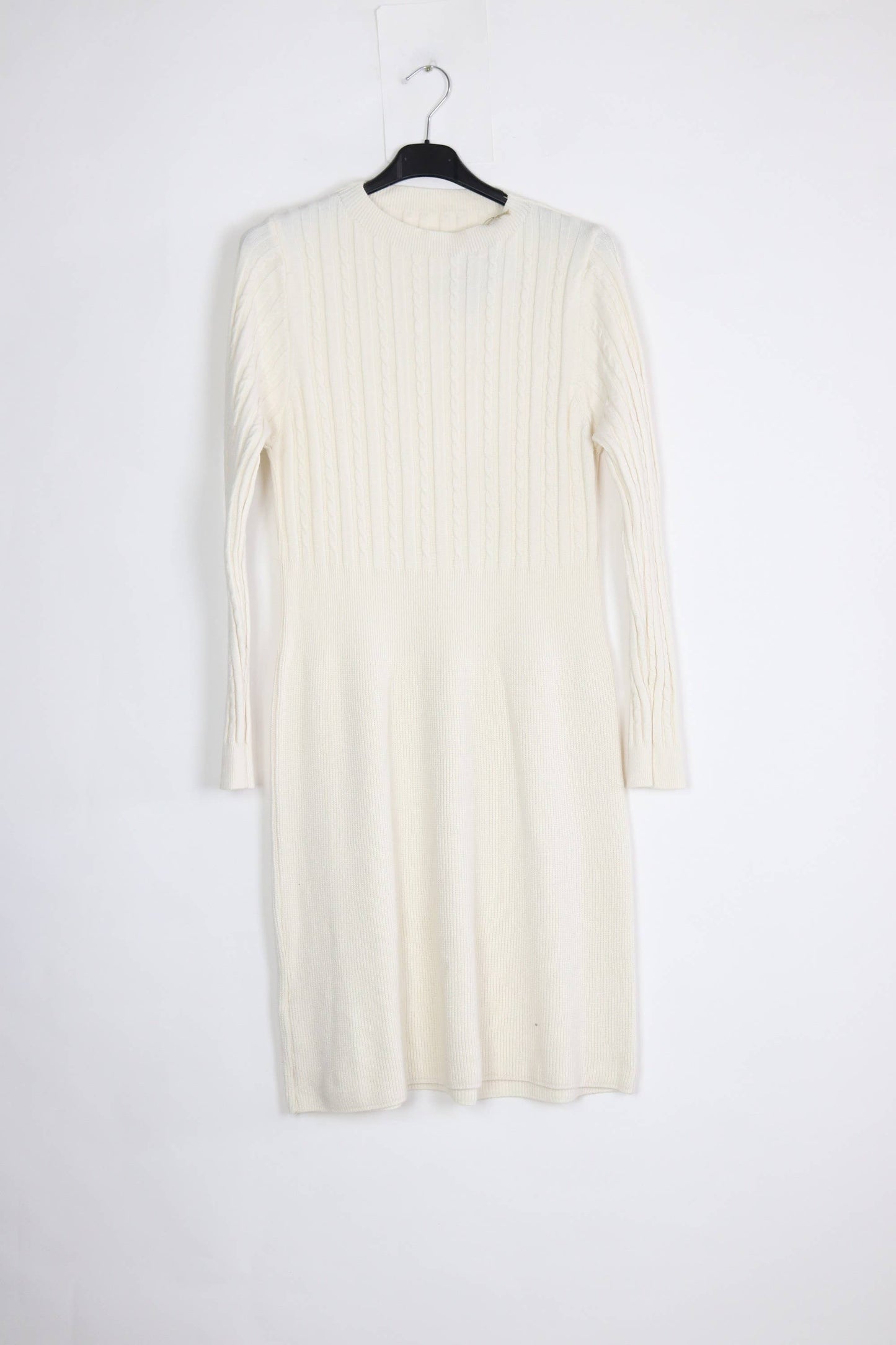 Kashmir tröjklänning : Ecru