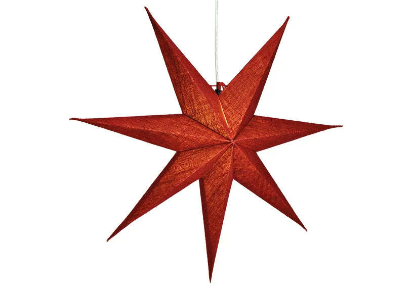 Adventsstjerne - 45cm - Bordeaux