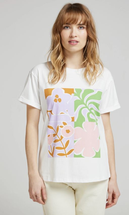 CAROLANN - Flockad T-shirt
