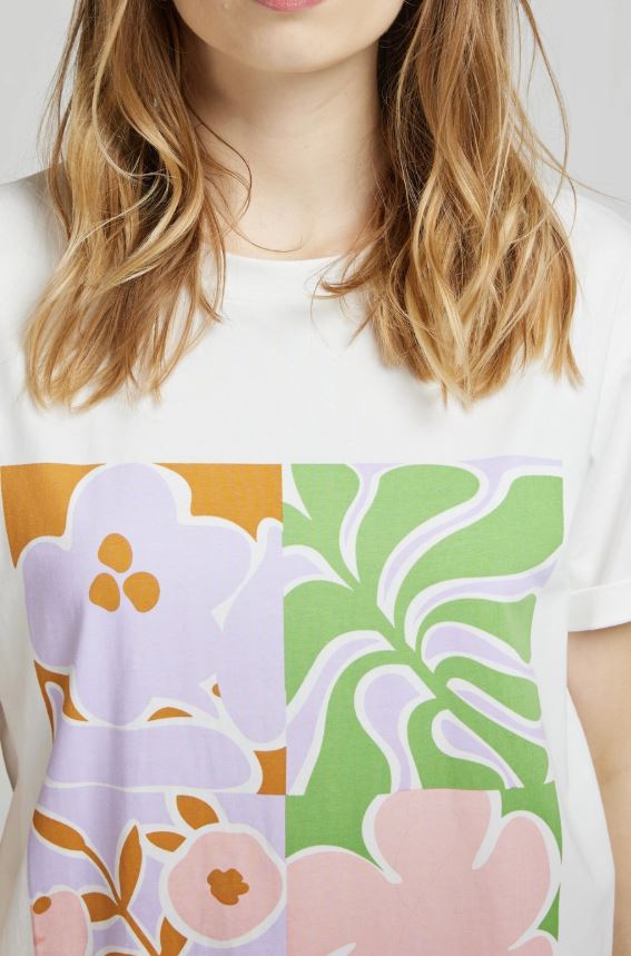 CAROLANN - Flockad T-shirt