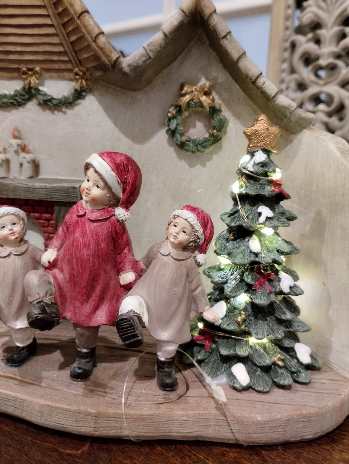 Julhem med LED - Juldekoration - Ord.Pris 385:-