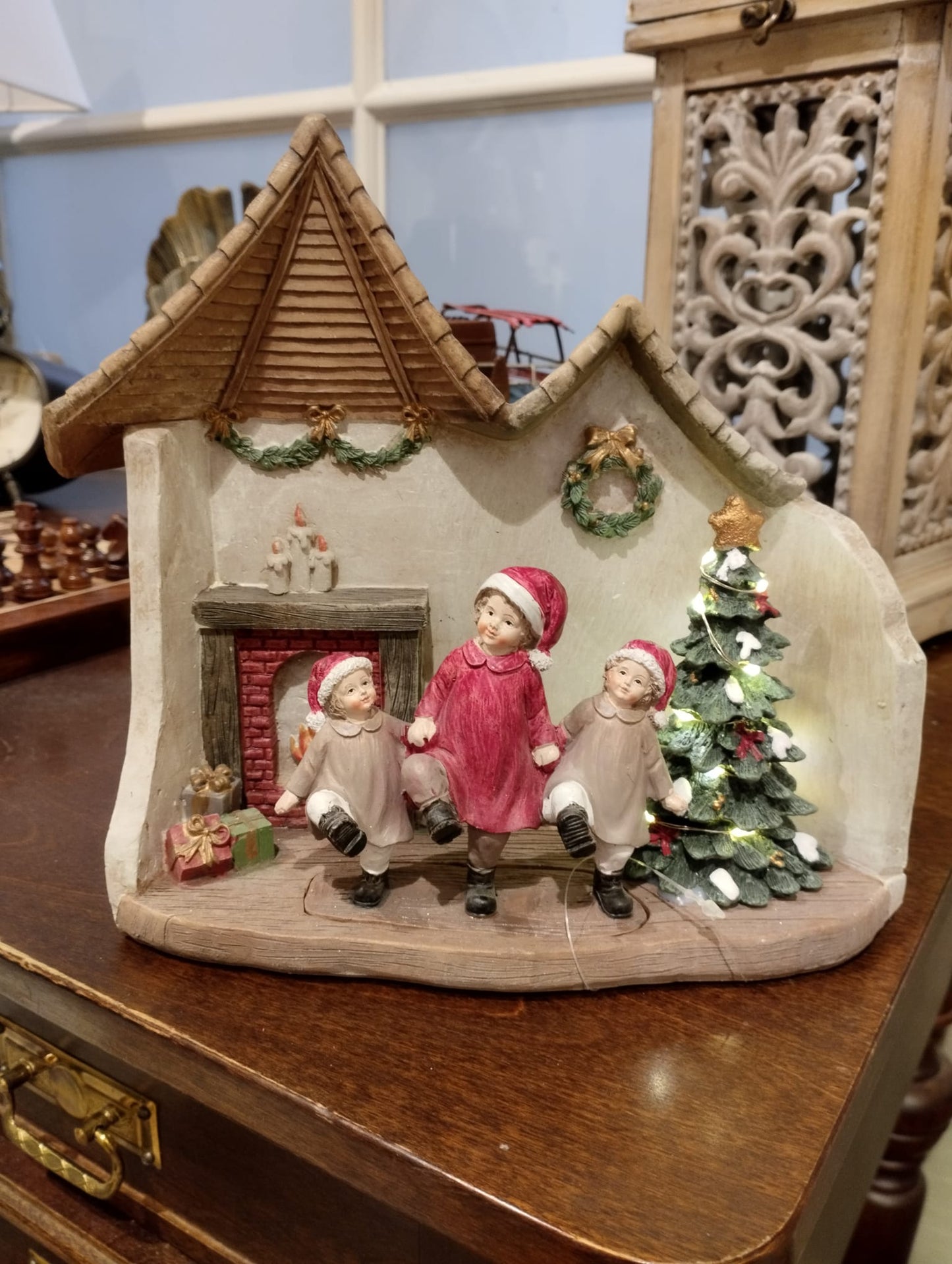 Julhem med LED - Juldekoration - Ord.Pris 385:-