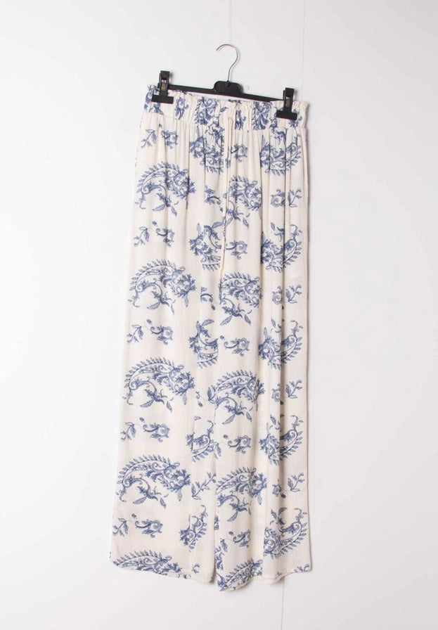 LAYLA - Geometriska byxor i stora storlekar