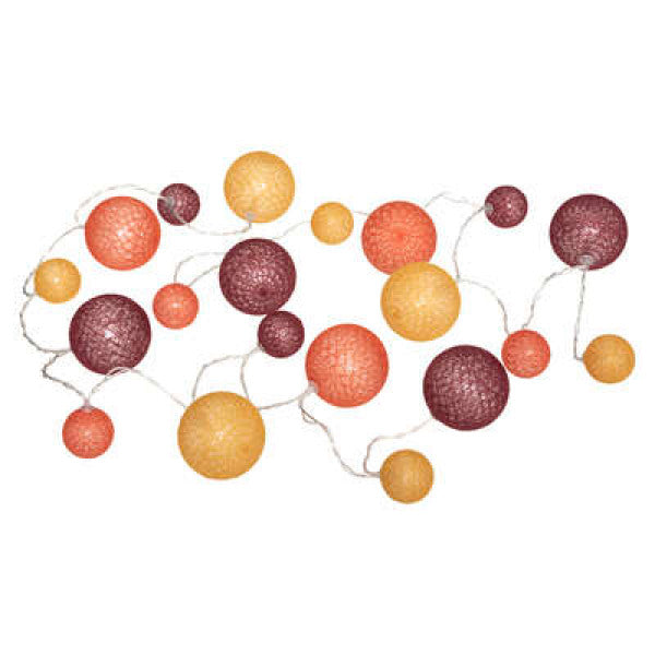 Girlang - LED - med 20 kulor mix - Ord.Pris 199:-