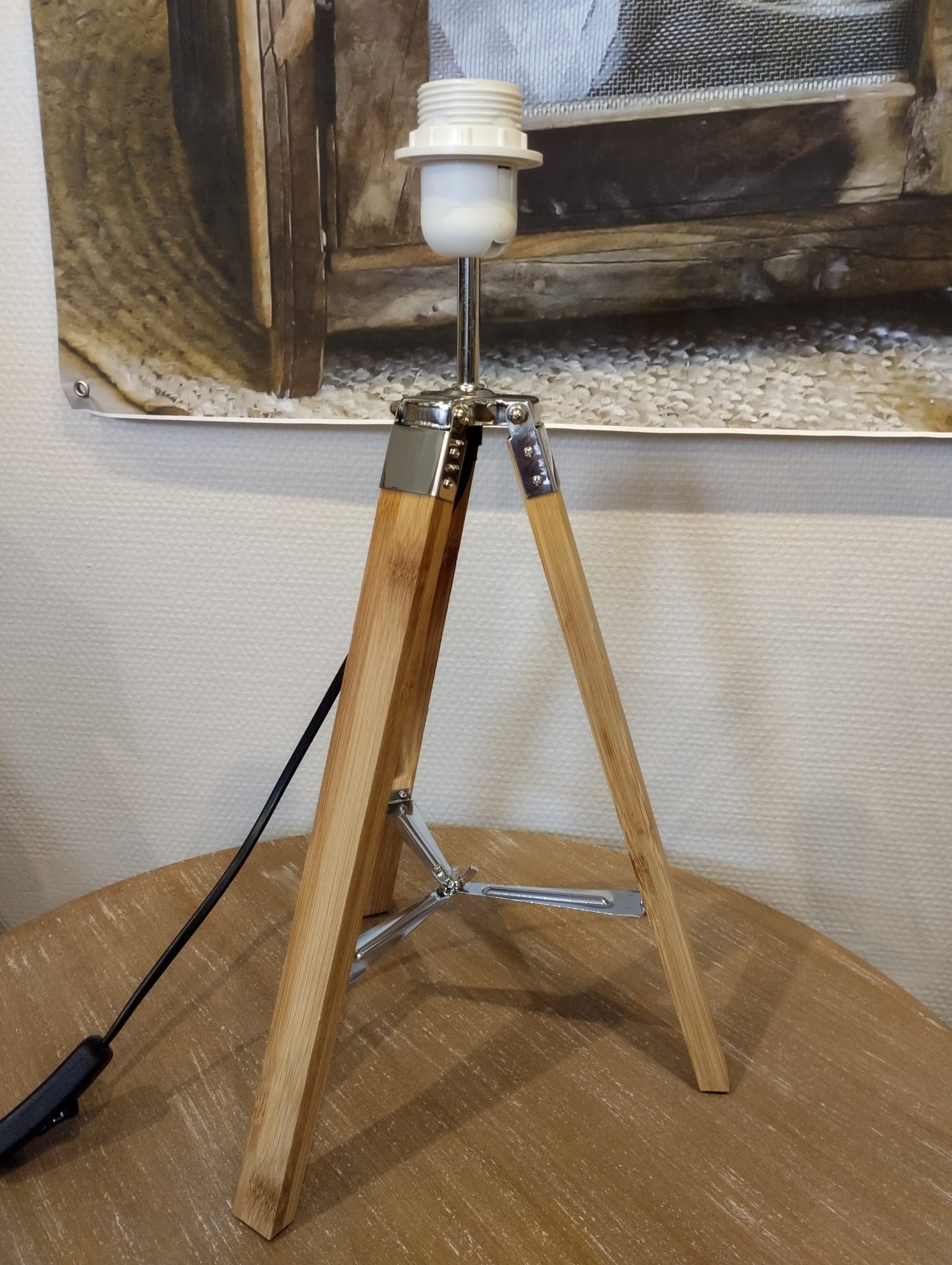 Lampefod - 43cm - tre ben