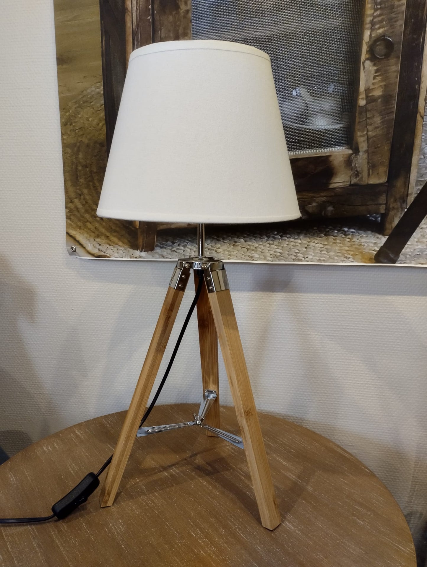Lampefod - 43cm - tre ben