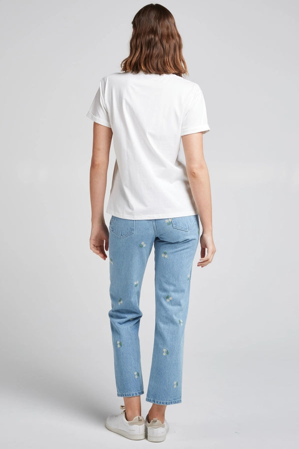 RINGO - Broderade jeans