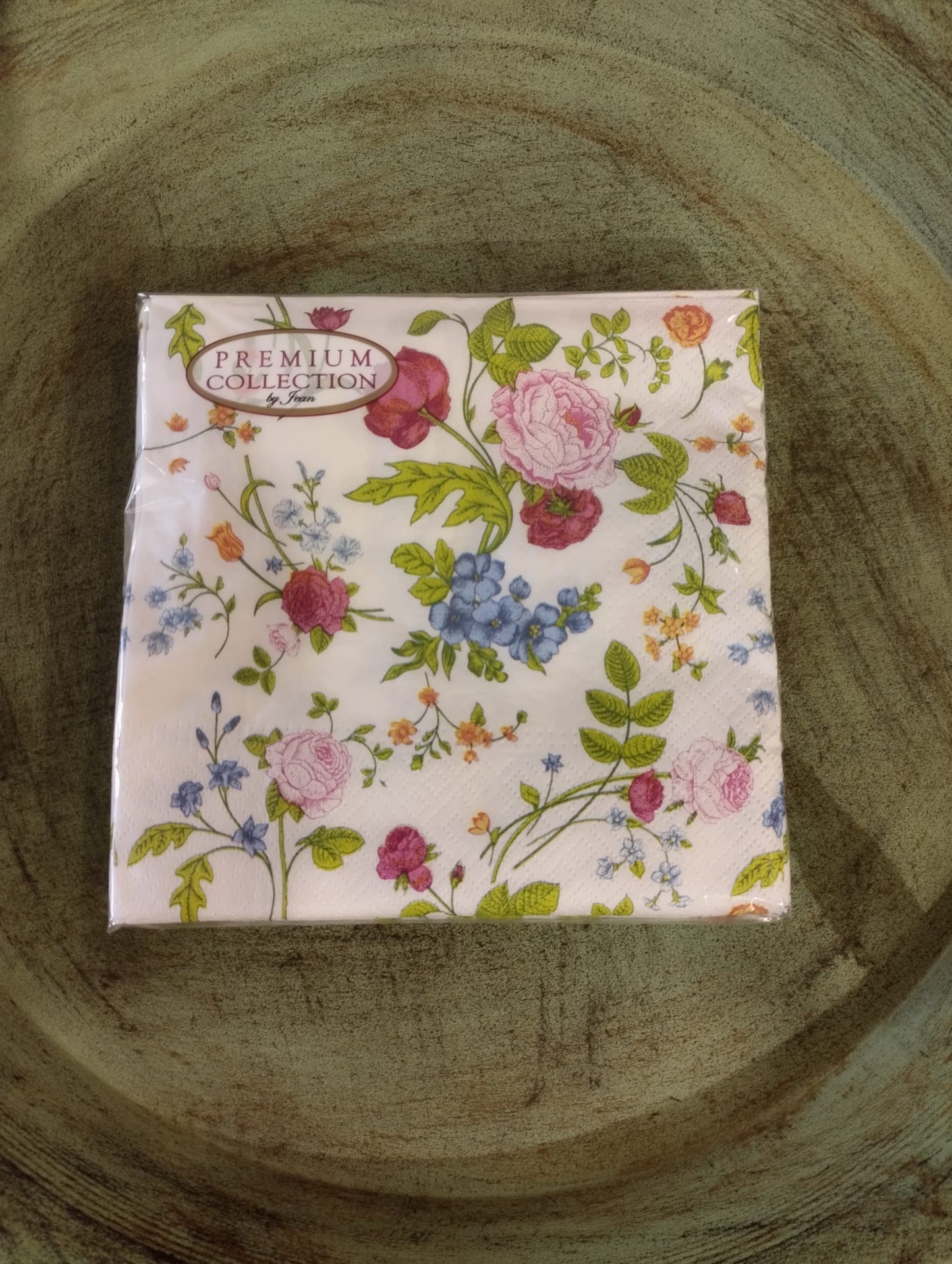 Servietblomster - 33x33cm
