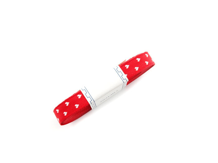 Silkebåndshjerte - 12 mm