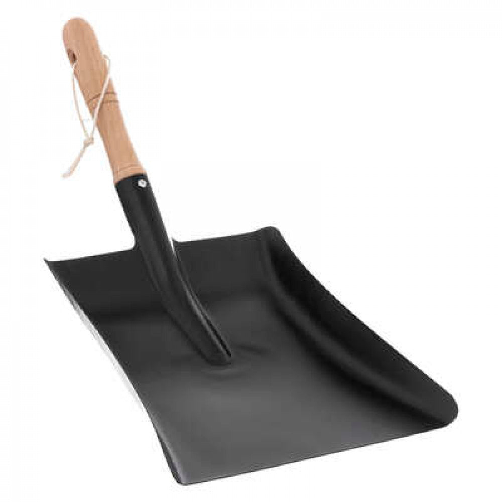 Sopskyffel - Stor - Metall & Bokträ