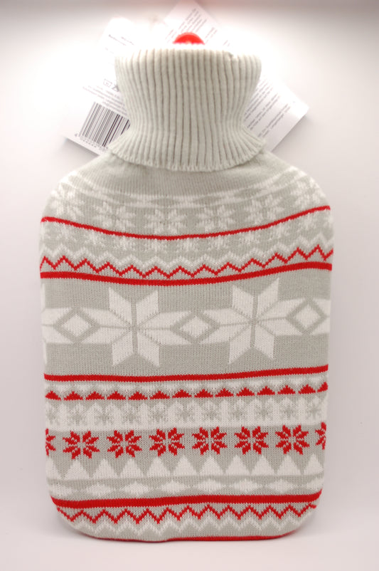 Varmedunk 1,6 L med låg - Vinter - Rød