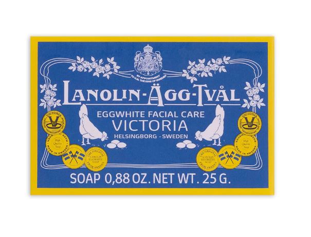 Lanolin Äggtvål 3x 25g - Victoria Tvål Helsingborg