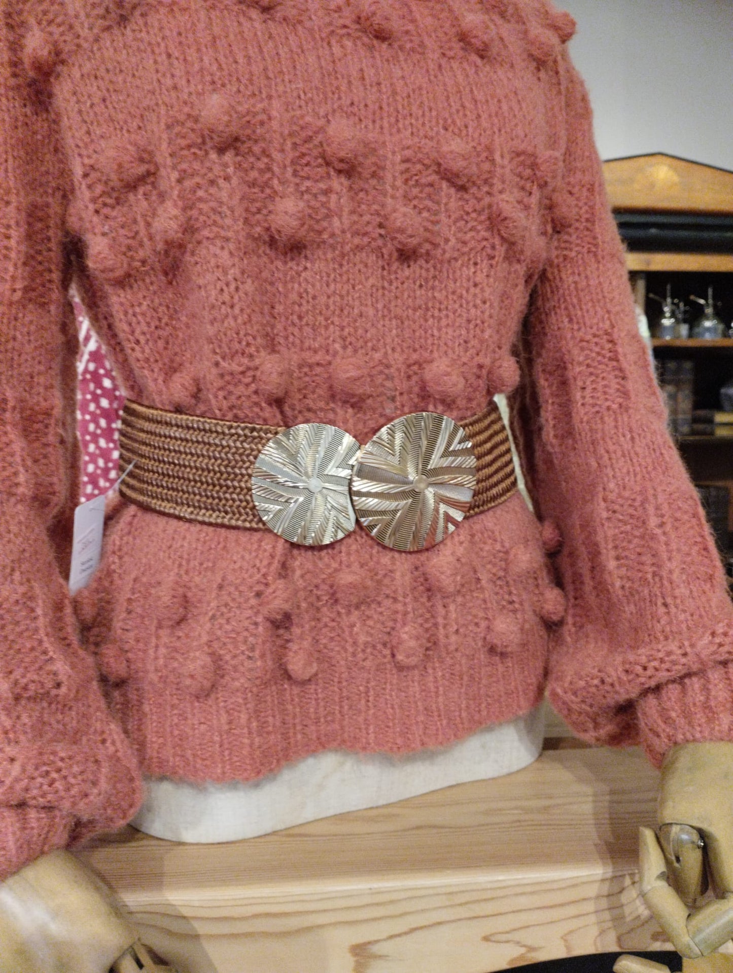 Trendigt stretchbälte - Lynn - One size med flexibel passform