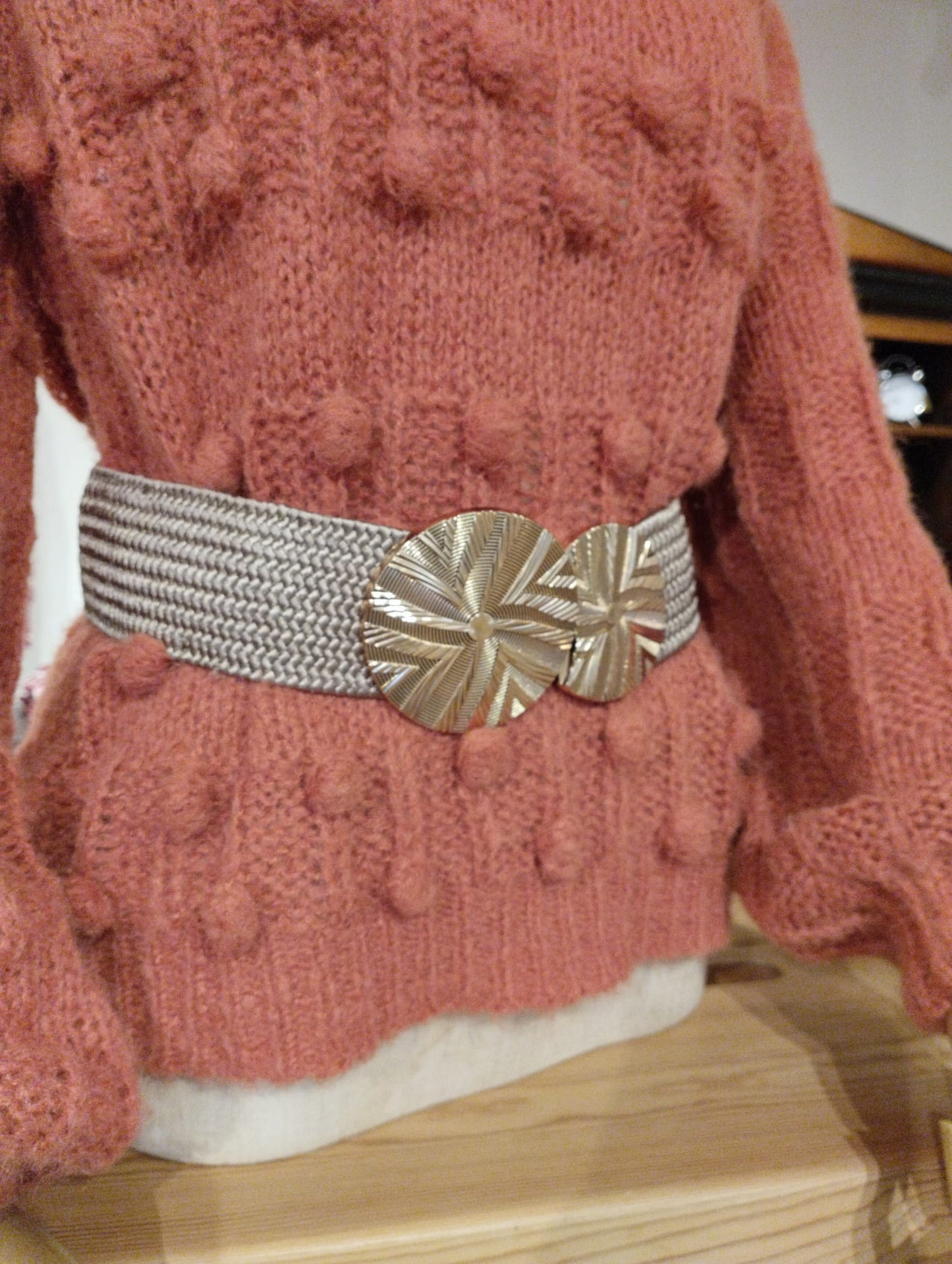 Trendigt stretchbälte - Lynn - One size med flexibel passform