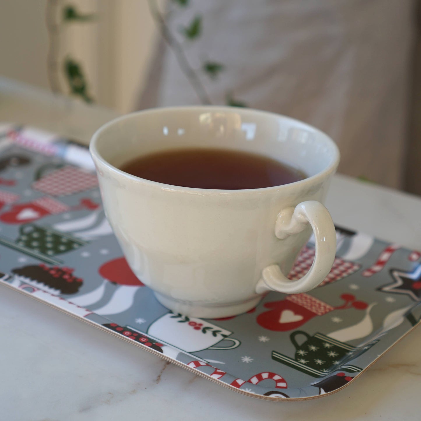 Kökshandduk Varm Choklad - 100 % bomull