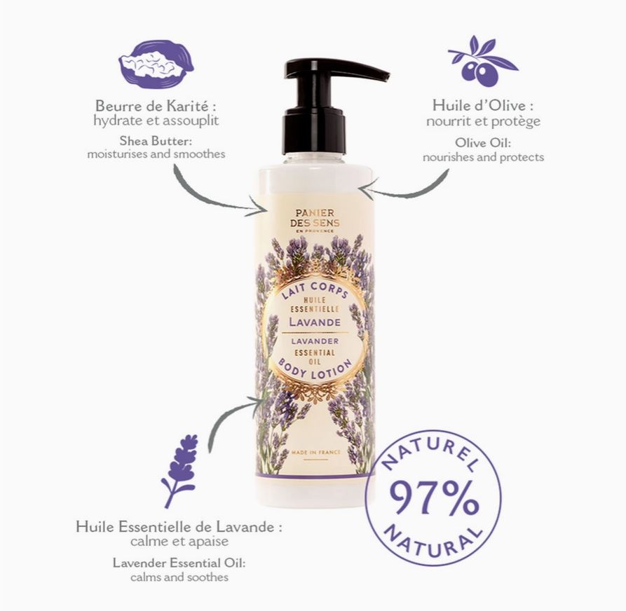 Bodylotion Kroppsmjölk Lavendel - 250 ml