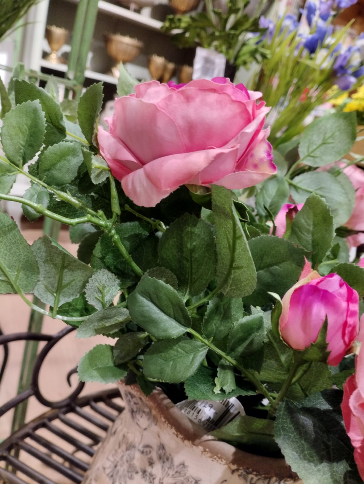 Rose kvist - Pink - Rose - 45 cm