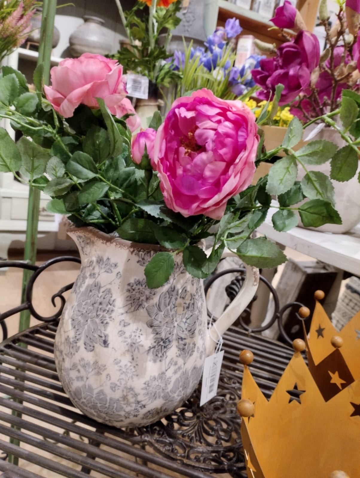 Rose kvist - Pink - Rose - 45 cm
