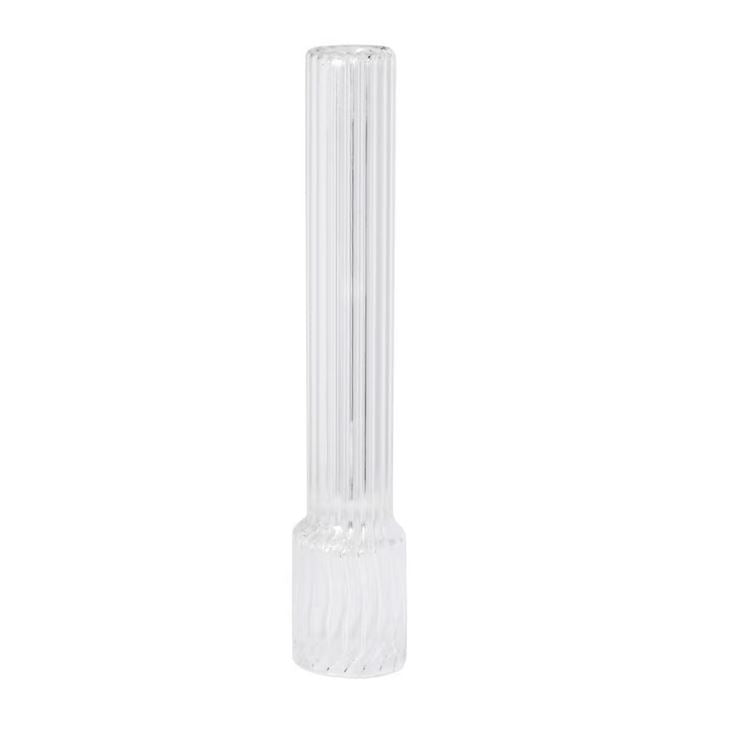 Brännarerör till Fotogenlampa Räfflad Hög, Ø 4 x H 21 cm