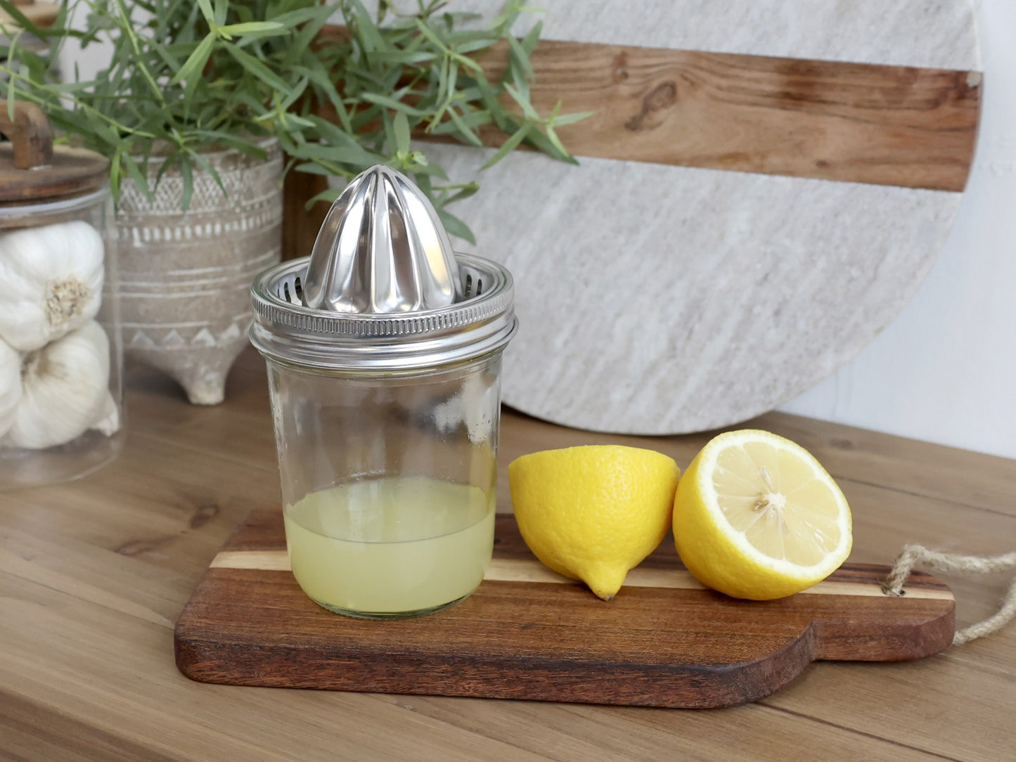 Citronpress med extra lock
