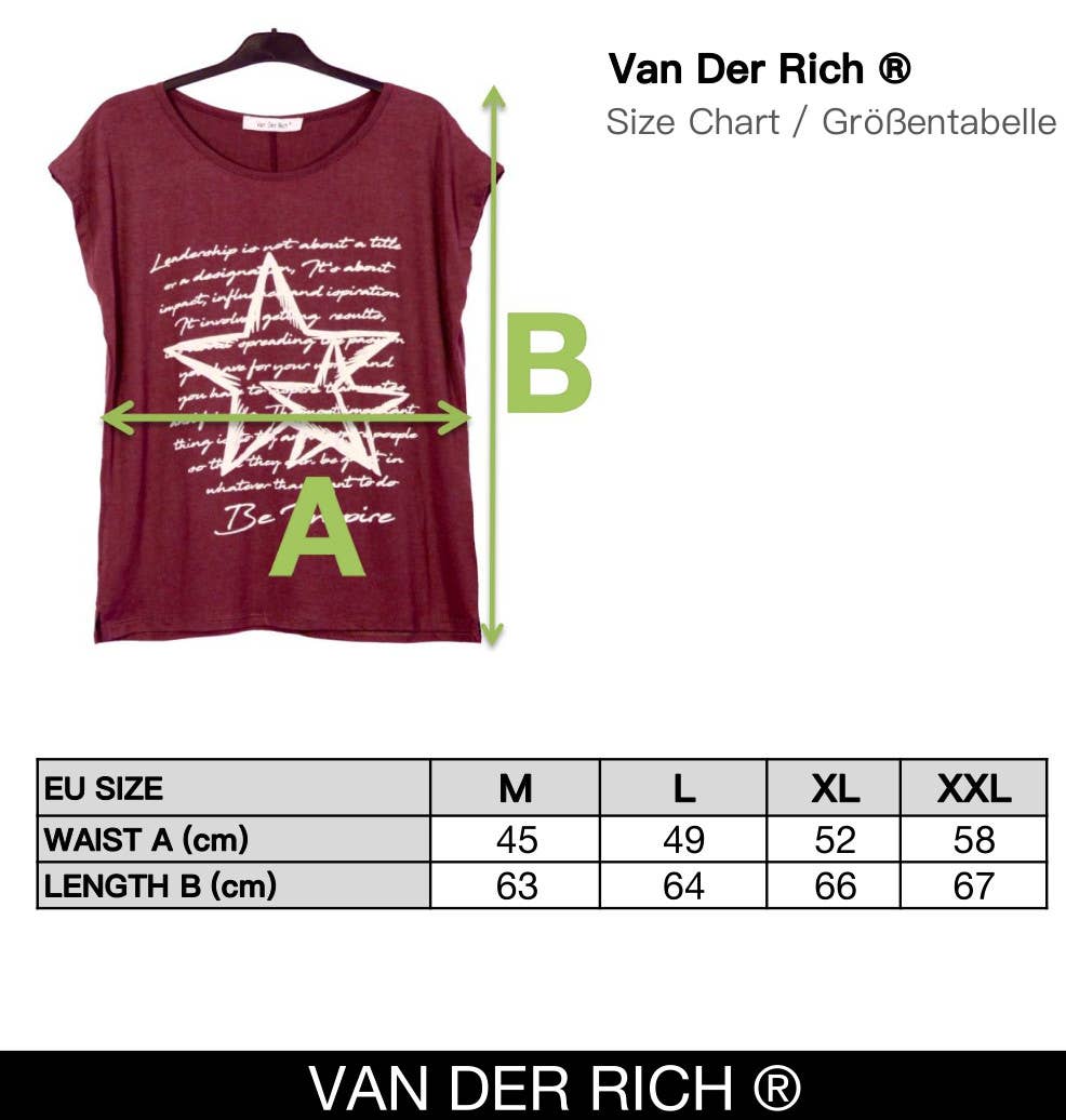 Tryckt T-shirt i kungsblå färg