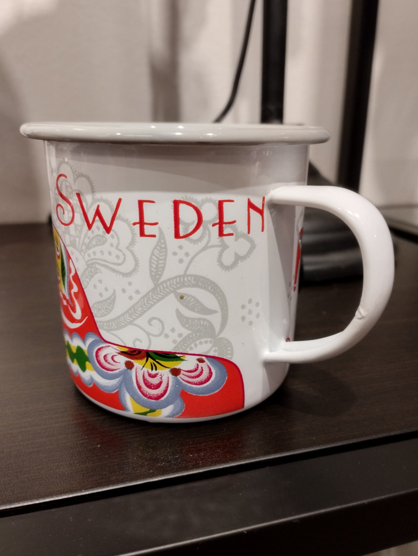 Emaljmugg - Dalahäst - Souvenir