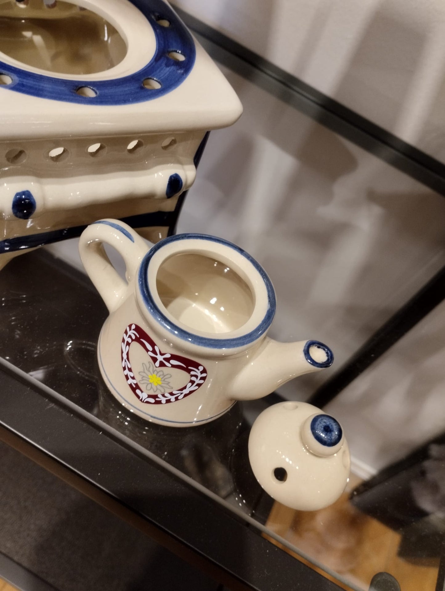 Doftlampa - Spis med Kanna i Keramik - Doftbrännare