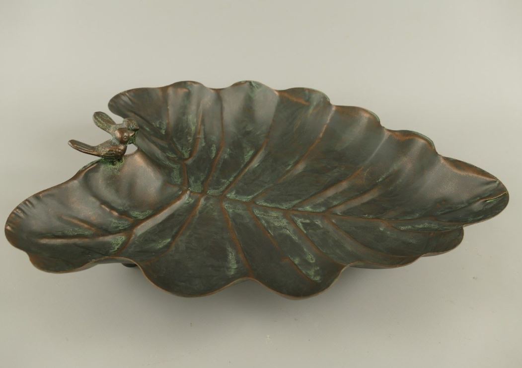 Stor Fågelbad - Metall - 30x36cm