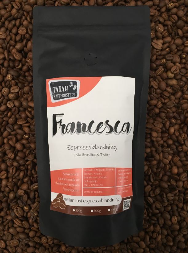 Francesca Espressoblandning - Mellanrost - 250g