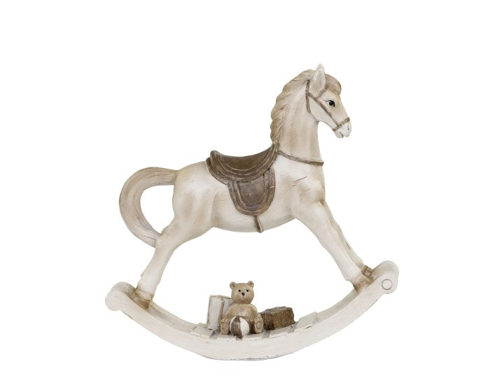 Gunghäst Nostalgi - 15cm - Juldekoration