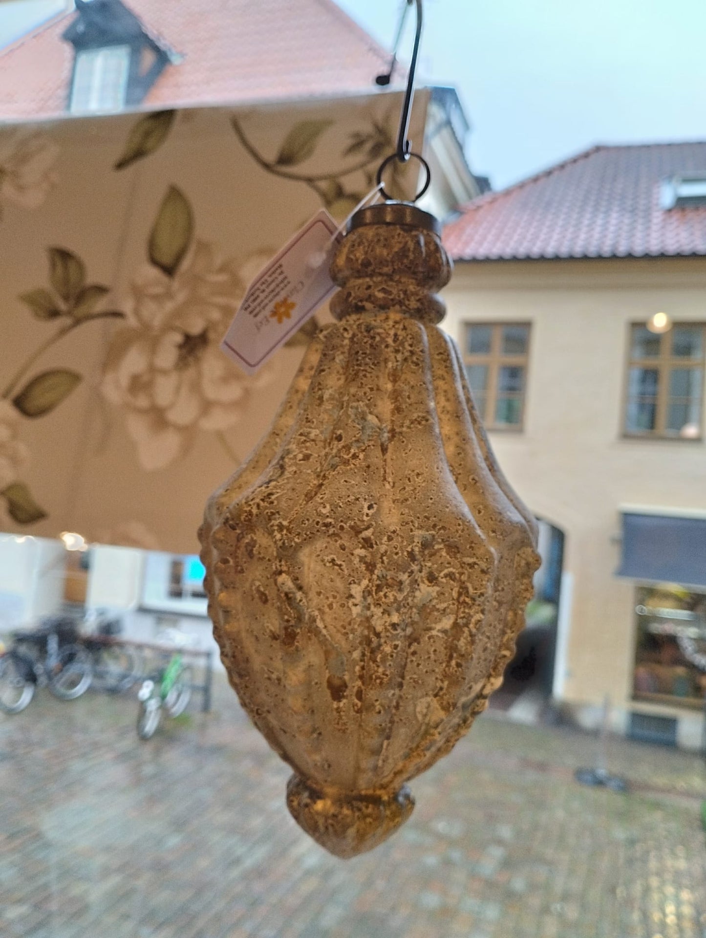 Stora Julkulor - 22cm - Guld - Julpynt