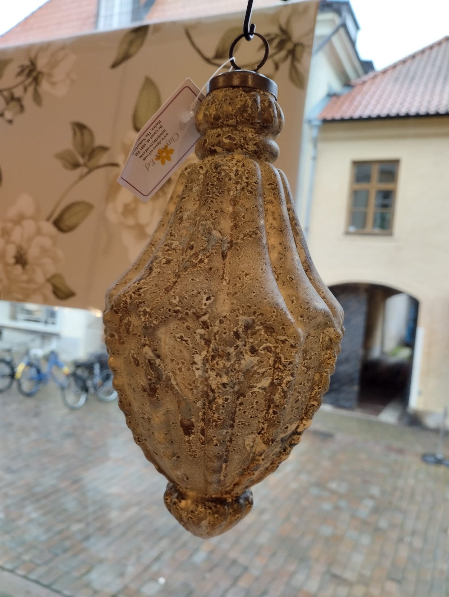 Stora Julkulor - 22cm - Guld - Julpynt
