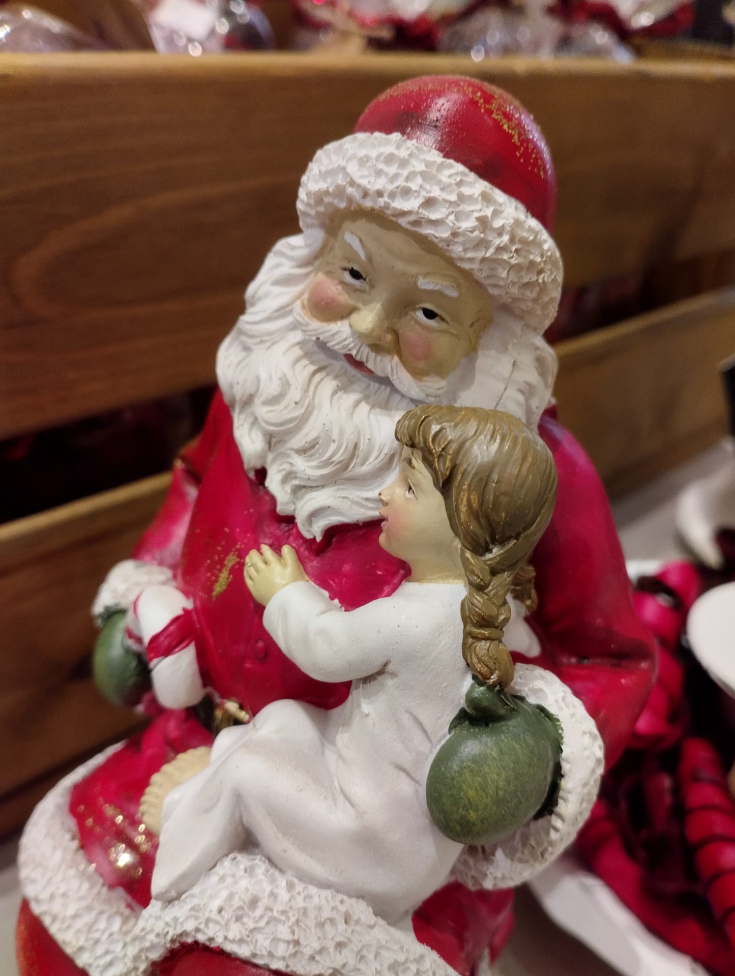 Jultomte med barn - Jul