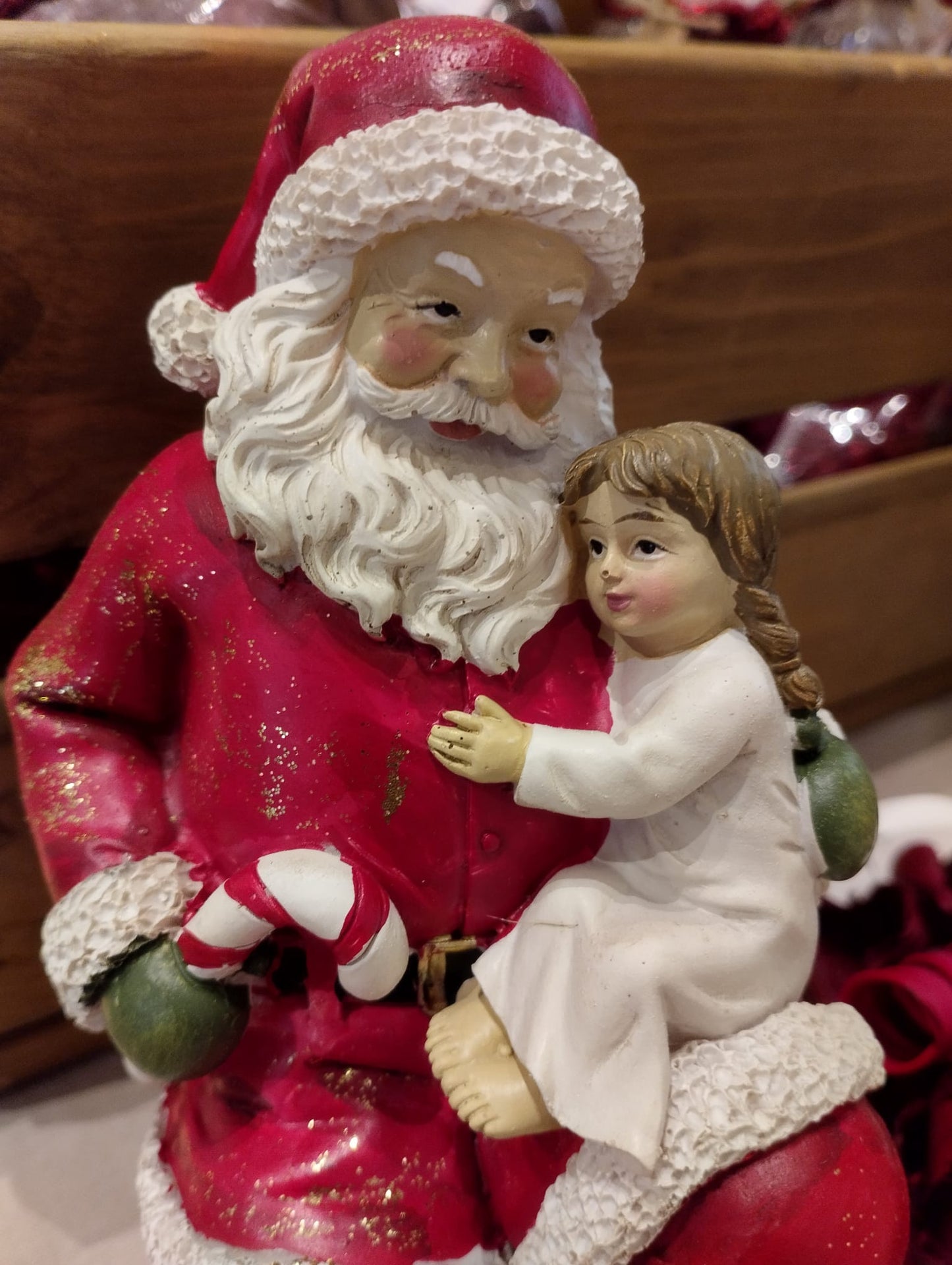 Jultomte med barn - Jul