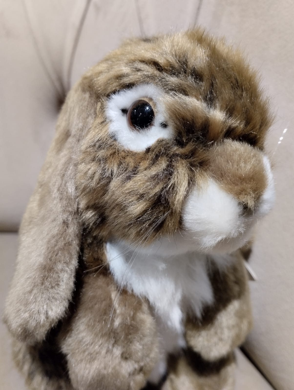 Gosedjur Väduren kanin, stående (H 18cm) - Plyschleksak