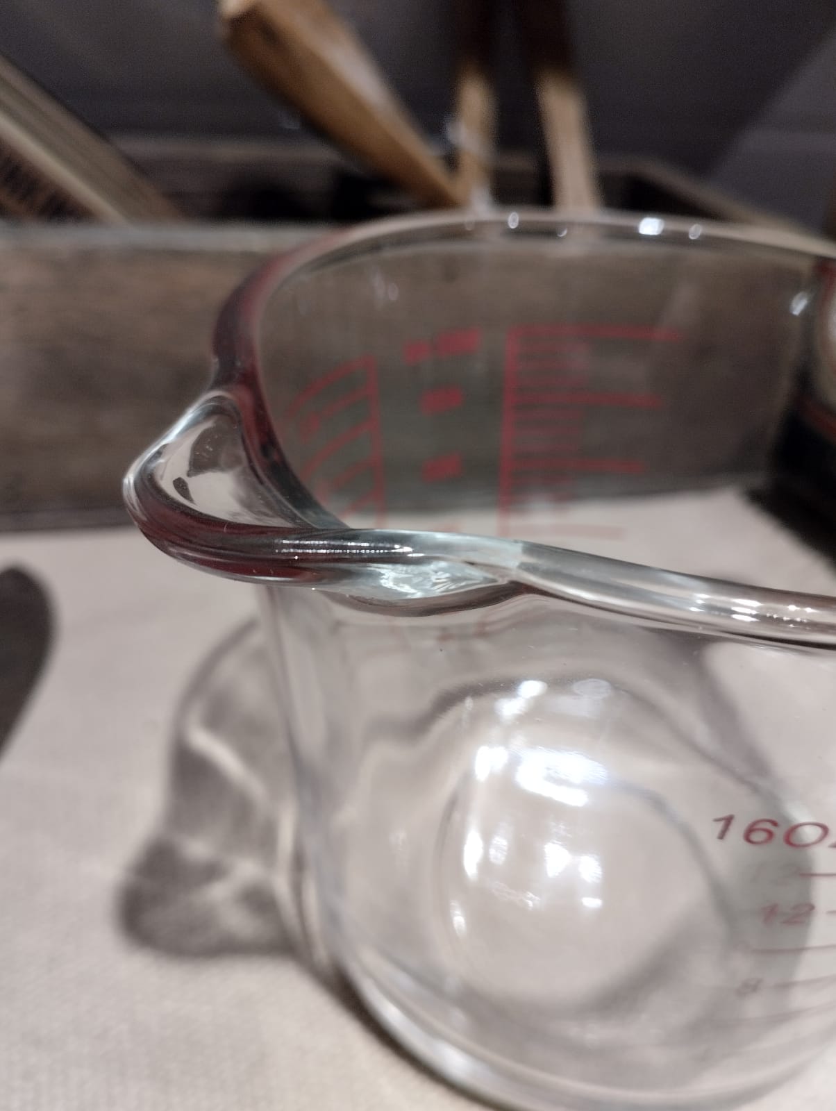Måttkanna / Mätbägare i glas - 500 ml