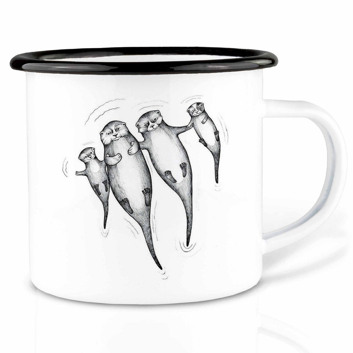 Emaljekrus med motiver - forskellige designs