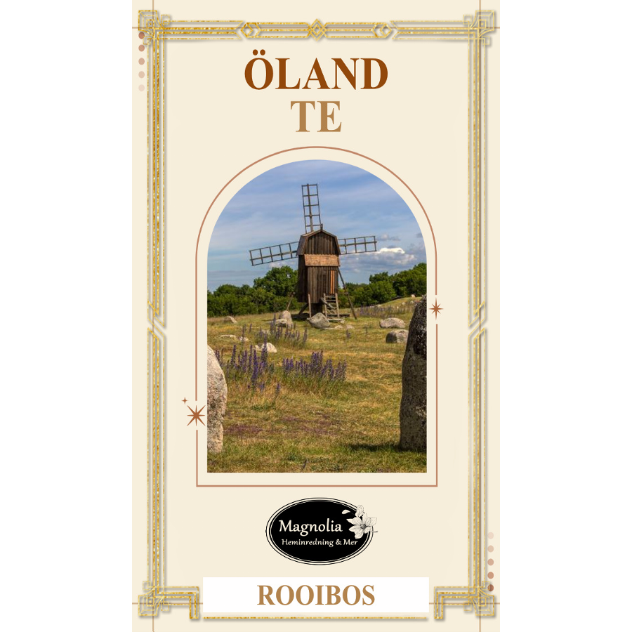 Tepåsar - Öland - smaksatt te - 100 g - Rooibos