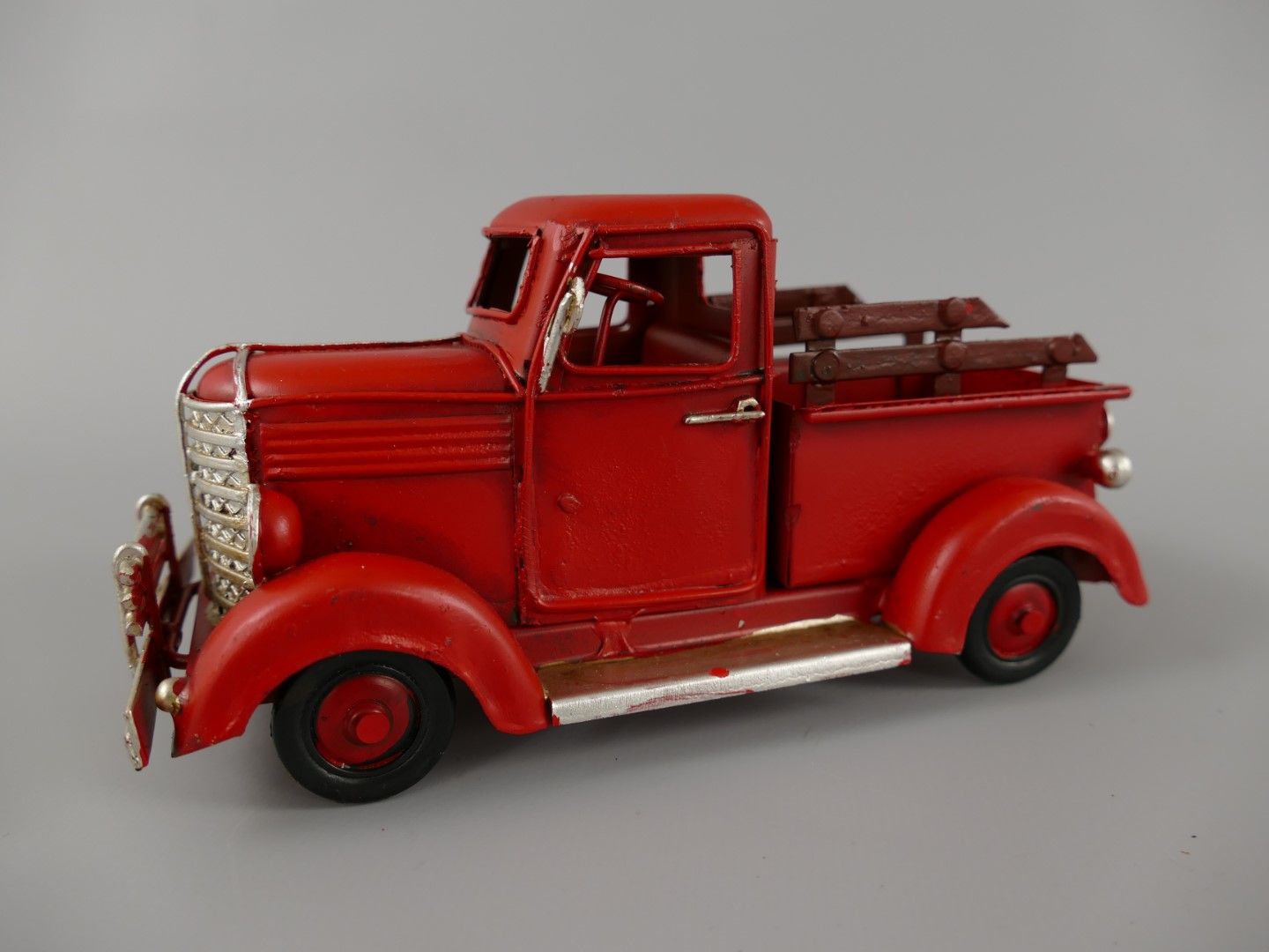 Modellbil Pickup Billy - 17 cm - Plåt - Röd