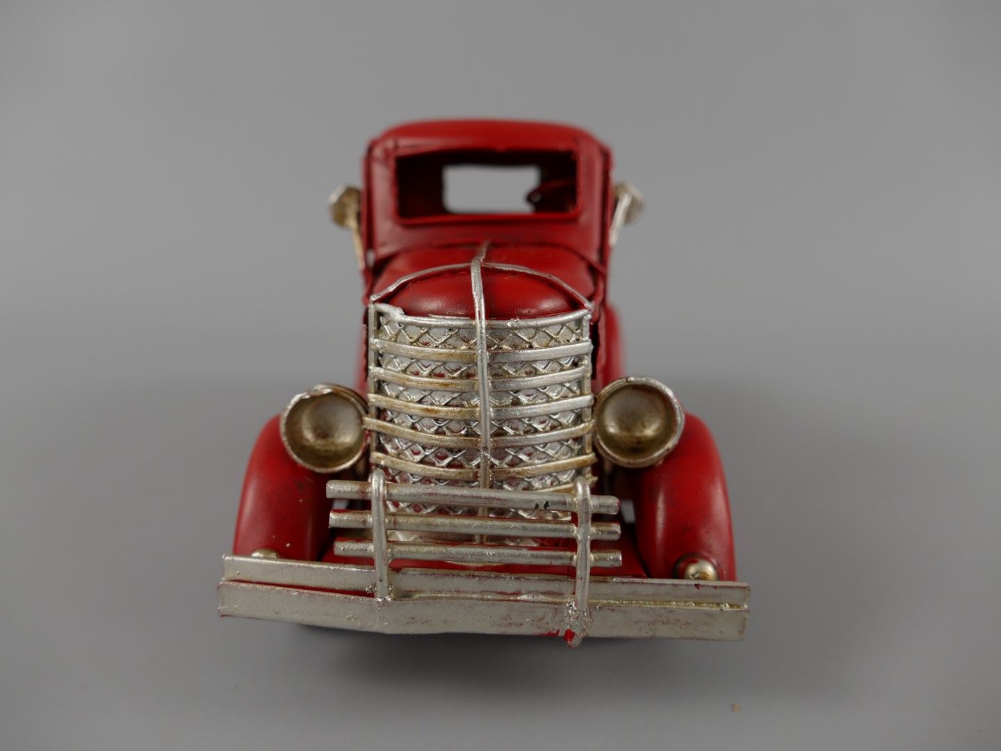 Modellbil Pickup Billy - 17 cm - Plåt - Röd