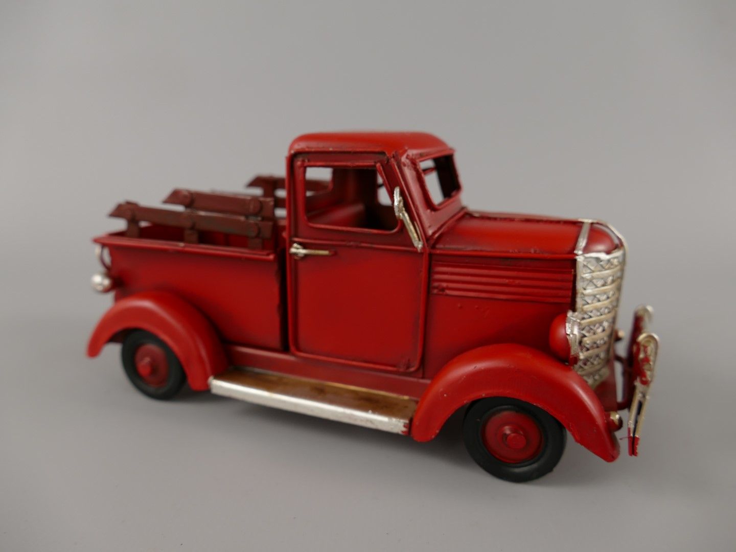 Modellbil Pickup Billy - 17 cm - Plåt - Röd