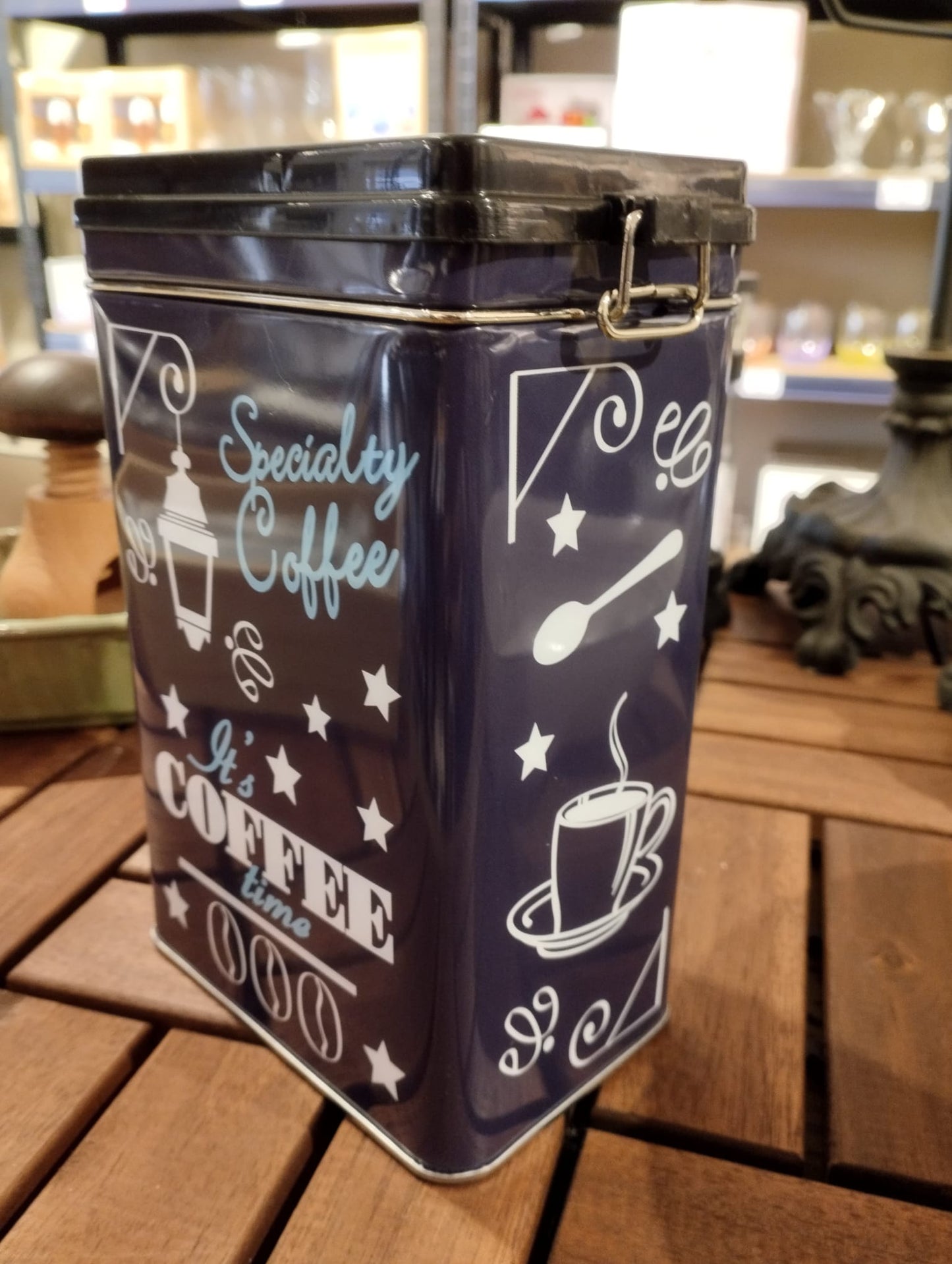 Plåtburk Mörkt - Kaffe - Coffee