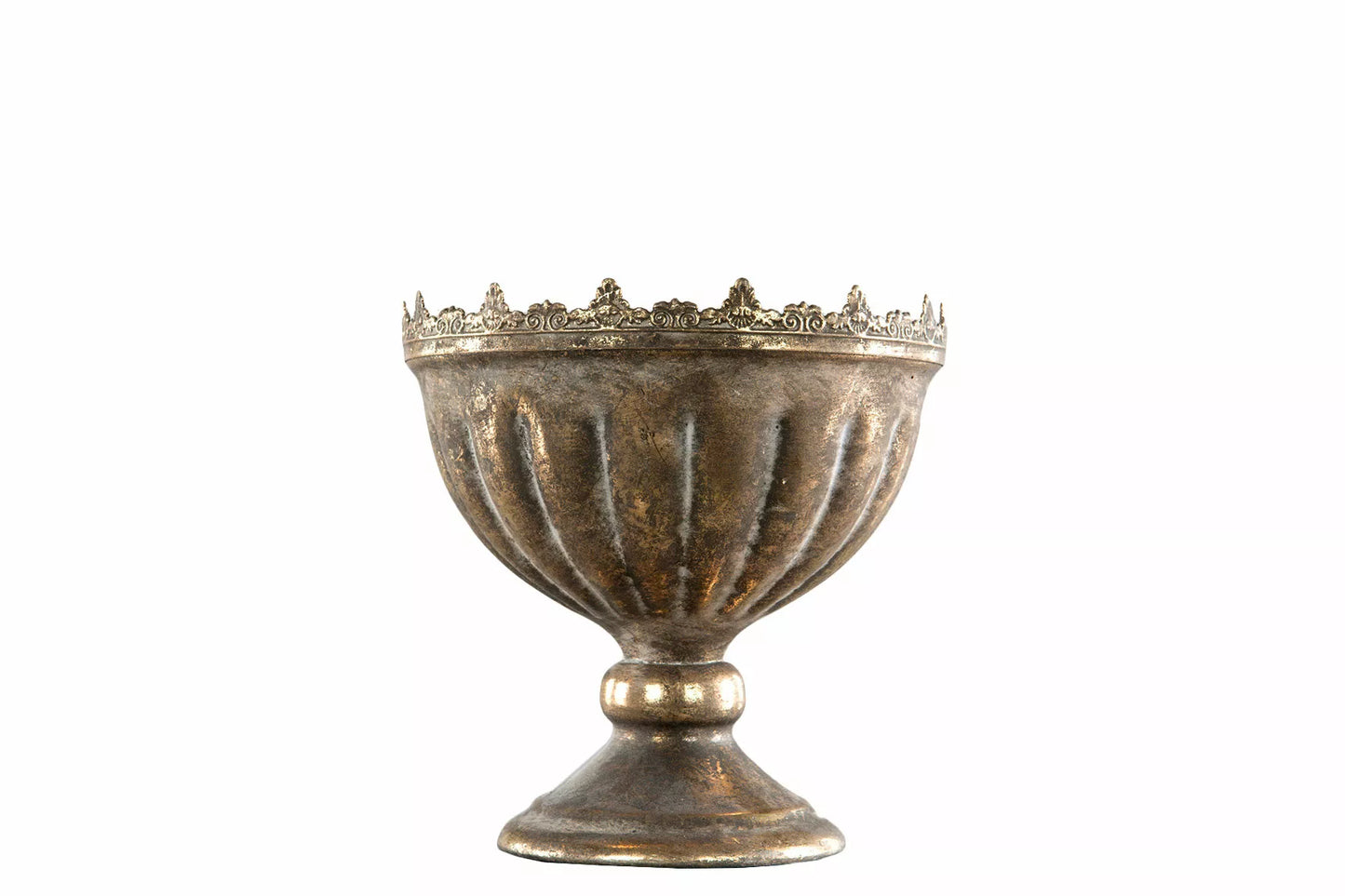Elegant Pokal - Empire - Guldbrun 19cm