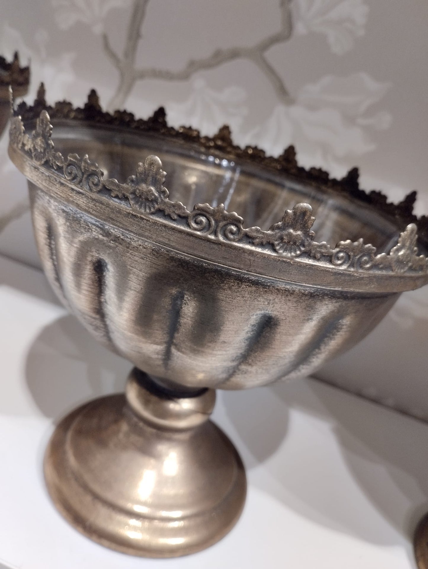 Elegant Pokal - Empire - Guldbrun 19cm