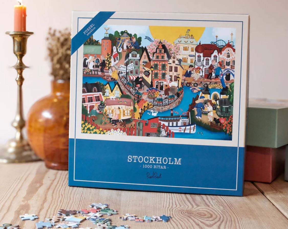 Pussel Stockholm - 1000 bitar
