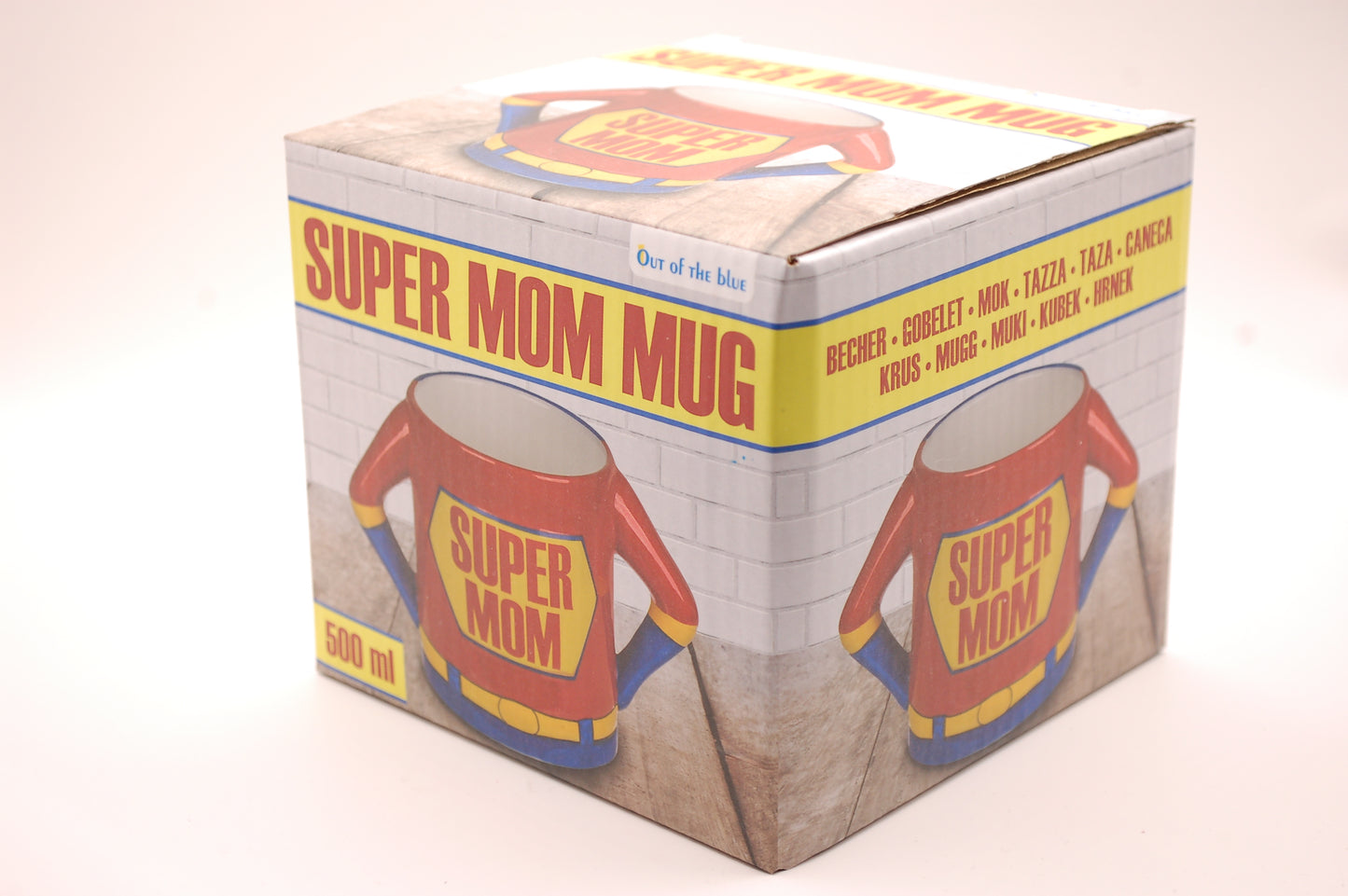 Mugg - Super Mom - Keramik 500 ml