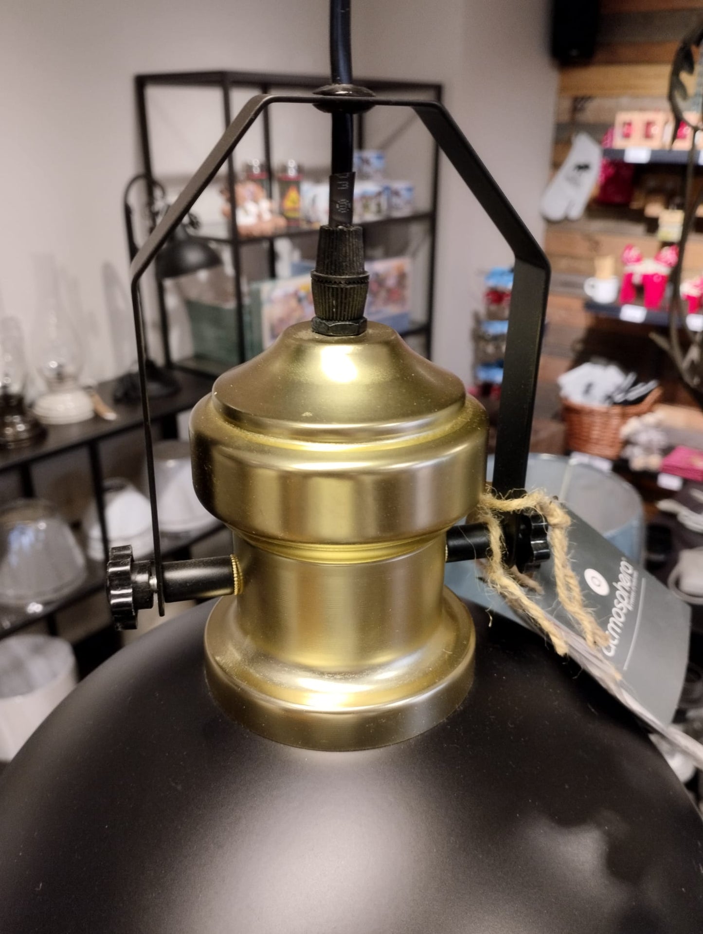 Taklampa - Sandhamn - H26/Ø24 cm - Metall