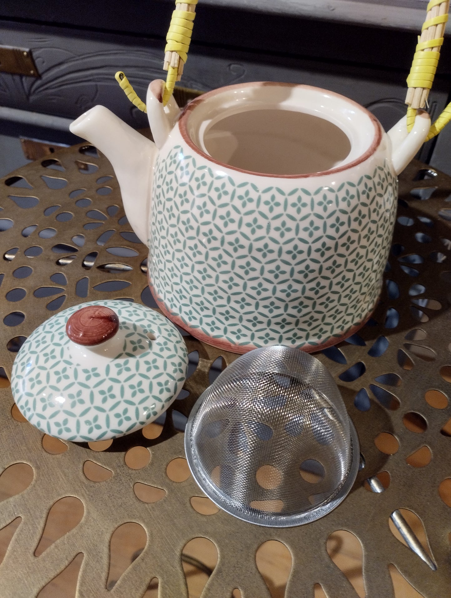 Tekanna Grön Mosaik - 850ml