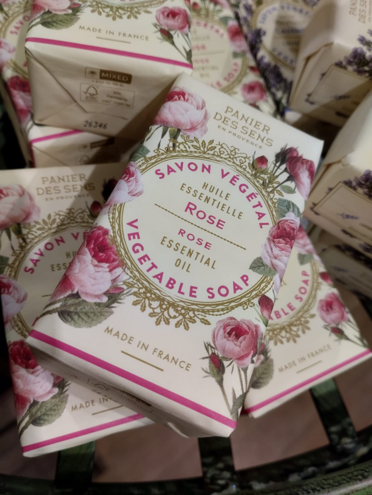 Parfymerad Tvål 150g - Förnyande Ros