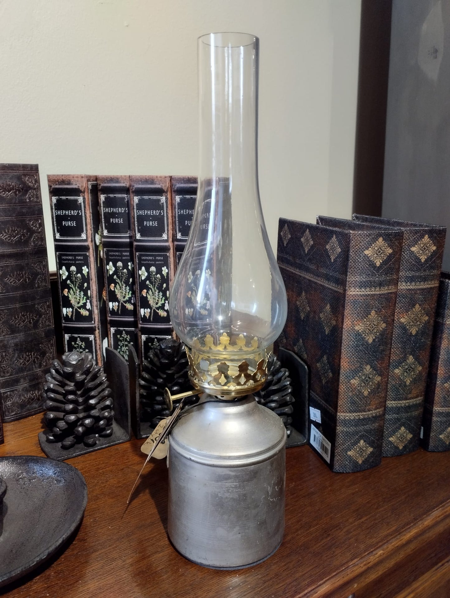 Lampa för Värmeljus - Cloudy/Rusty